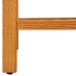 Zapatero con 3 estantes madera maciza de roble 50x27x60
