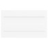 Armario para lavabo madera contrachapada blanco 80x38,5x48
