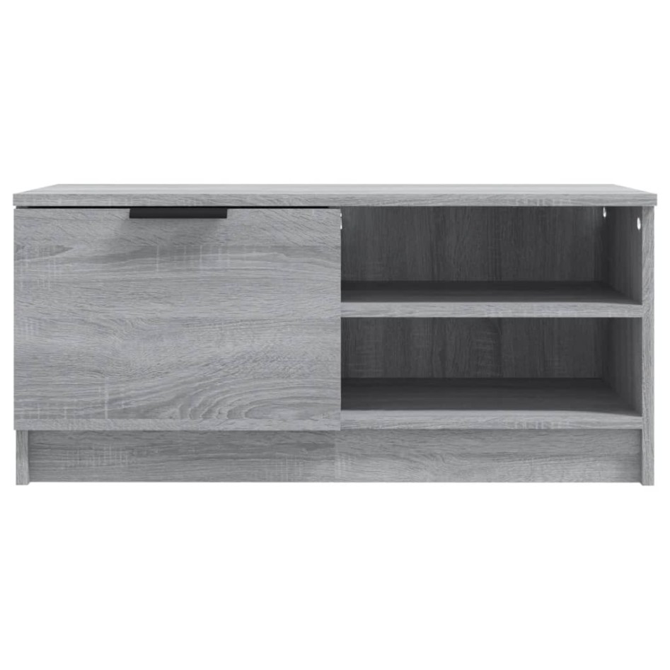 Muebles para TV 2 uds contrachapado gris Sonoma 80x35x36,5