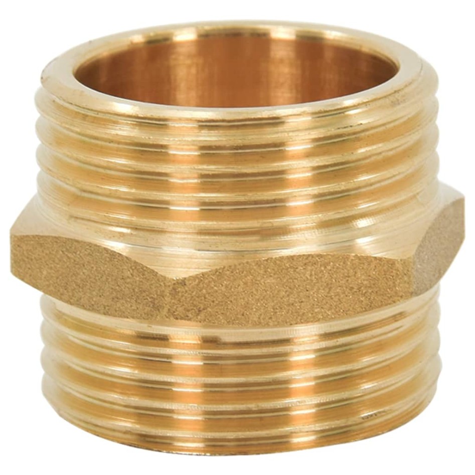 Manguera de succión con conectores de latón PVC negro 29 mm 5