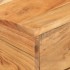 Mesa auxiliar forma de U madera maciza de acacia 45x30x61