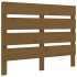 Cabecero madera maciza de pino marrón miel 100x3x80