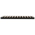 Estructura de cama madera maciza de pino negro 75x190