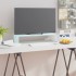 Mueble TV/Elevador de monitor cristal verde 60x25x11