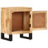 Mesita de noche de madera maciza de mango 40x30x50