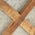 Mesita de noche de madera maciza de mango 40x30x50