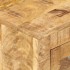 Mesita de noche de madera maciza de mango 40x30x50