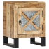 Mesita de noche de madera maciza de mango 40x30x50