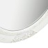 Espejo de pared estilo barroco blanco 50x60