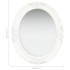 Espejo de pared estilo barroco blanco 50x60