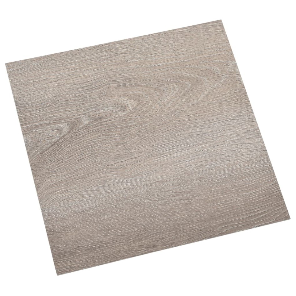 Lamas para suelo autoadhesivas 55 uds PVC gris taupe 5,11