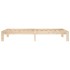 Estructura de cama sin colchón madera maciza de pino 90x200