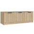 Mueble de TV madera contrachapada roble Sonoma 102x35x36,5