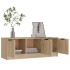 Mueble de TV madera contrachapada roble Sonoma 102x35x36,5