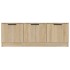 Mueble de TV madera contrachapada roble Sonoma 102x35x36,5
