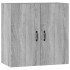 Armario de pared madera contrachapada gris Sonoma 60x31x60