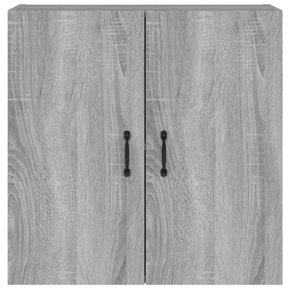 Armario de pared madera contrachapada gris Sonoma 60x31x60