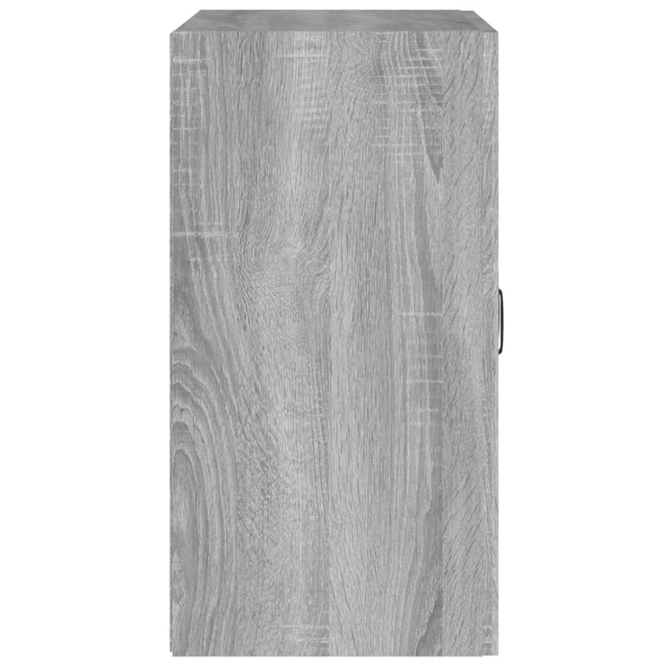 Armario de pared madera contrachapada gris Sonoma 60x31x60