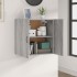 Armario de pared madera contrachapada gris Sonoma 60x31x60