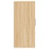 Aparador de madera contrachapada roble Sonoma 91x29,5x65
