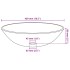 Lavabo de vidrio templado 42 cm