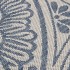 Alfombra de exterior de tejido plano rayas azules 160x230