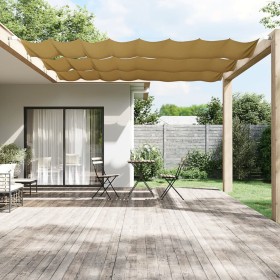 Toldo vertical beige 100x800 cm tela