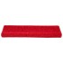 Alfombrillas de escalera 10 unidades rojo 65x21x4