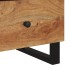 Mesita de noche madera maciza acacia y madera