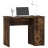 Escritorio de madera contrachapada roble ahumado 100x55x75