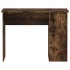 Escritorio de madera contrachapada roble ahumado 100x55x75