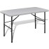 Mesa de jardín plegable 122 cm HDPE