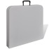 Mesa de jardín plegable 122 cm HDPE