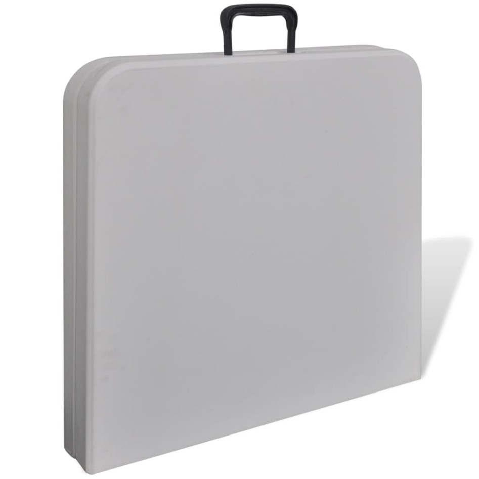 Mesa de jardín plegable 122 cm HDPE