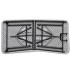 Mesa de jardín plegable 122 cm HDPE