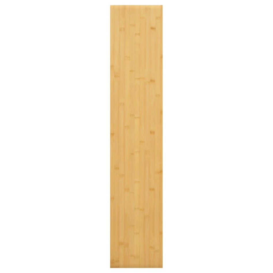 Estante de pared de bambú 100x20x2,5