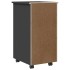 Cajonera con ruedas MOSS madera maciza de pino