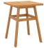 Mesa auxiliar madera maciza acacia 45x45x60