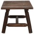 Mesa de centro de madera maciza de abeto 90x50x41