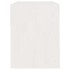 Mesitas de noche 2 uds madera maciza de pino blanca 40x31x40