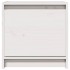 Mesitas de noche 2 uds madera maciza pino blanco 40x30,5x40