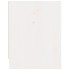 Mesitas de noche 2 uds madera maciza pino blanco 40x30,5x40
