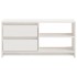 Mueble para TV de madera maciza de pino blanco 80x31x39