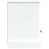 Mueble de TV madera contrachapada blanco 100x35x50
