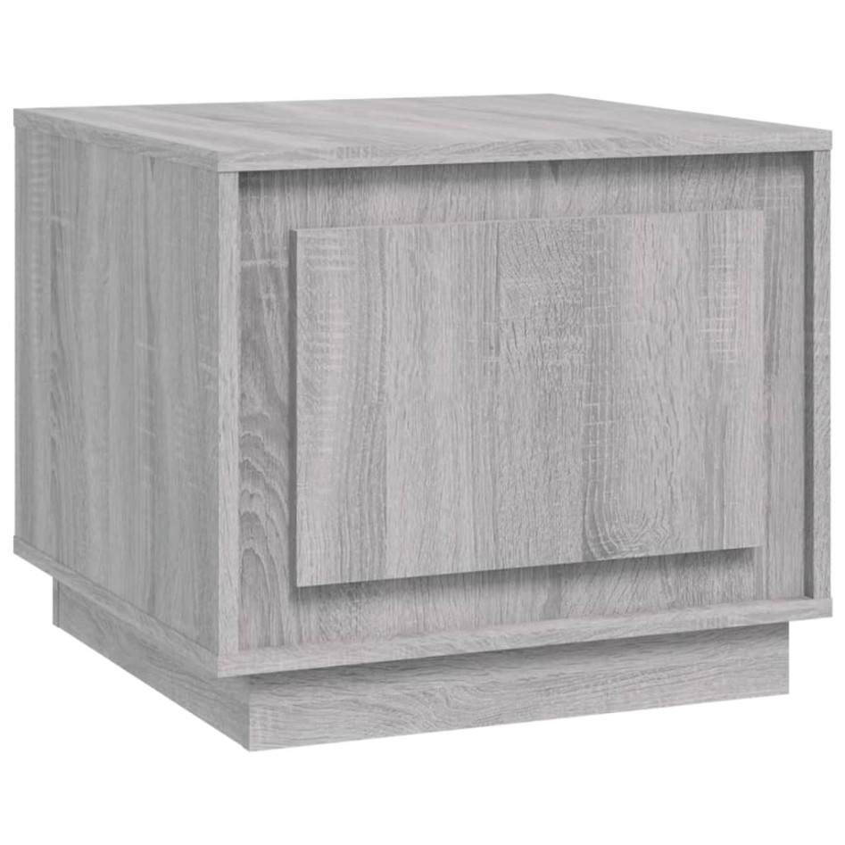Mesa de centro madera contrachapada gris Sonoma 51x50x44