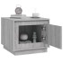 Mesa de centro madera contrachapada gris Sonoma 51x50x44
