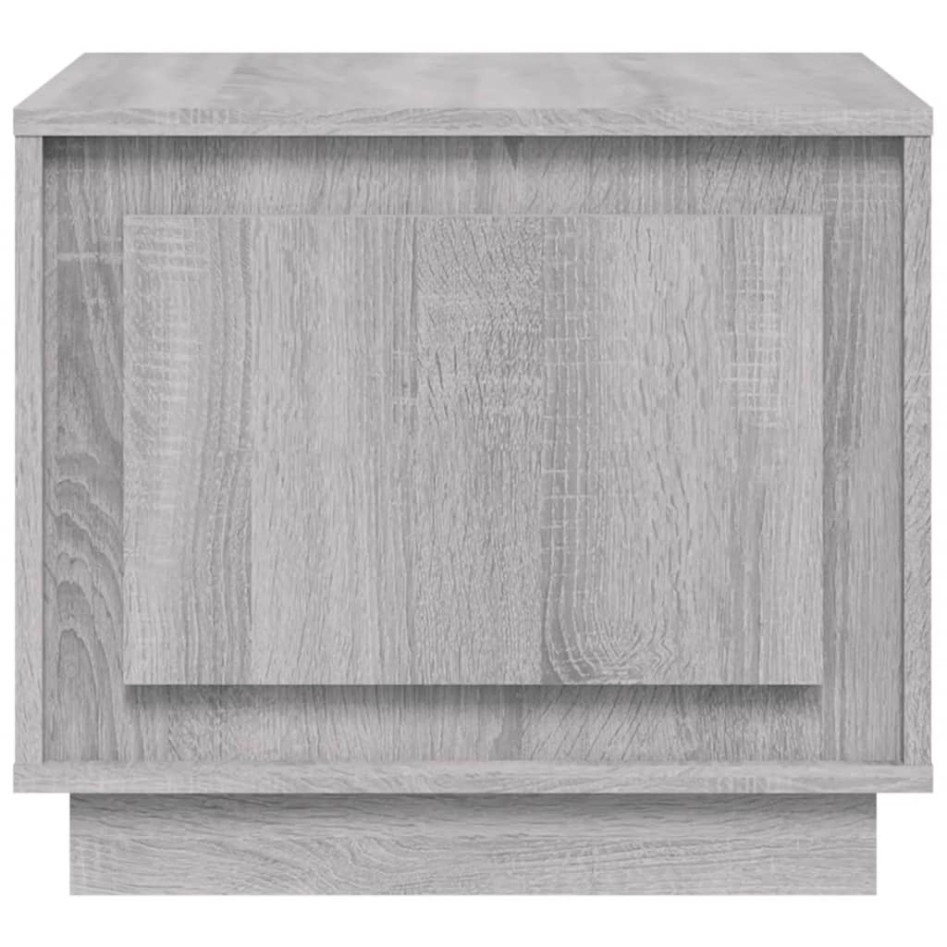 Mesa de centro madera contrachapada gris Sonoma 51x50x44