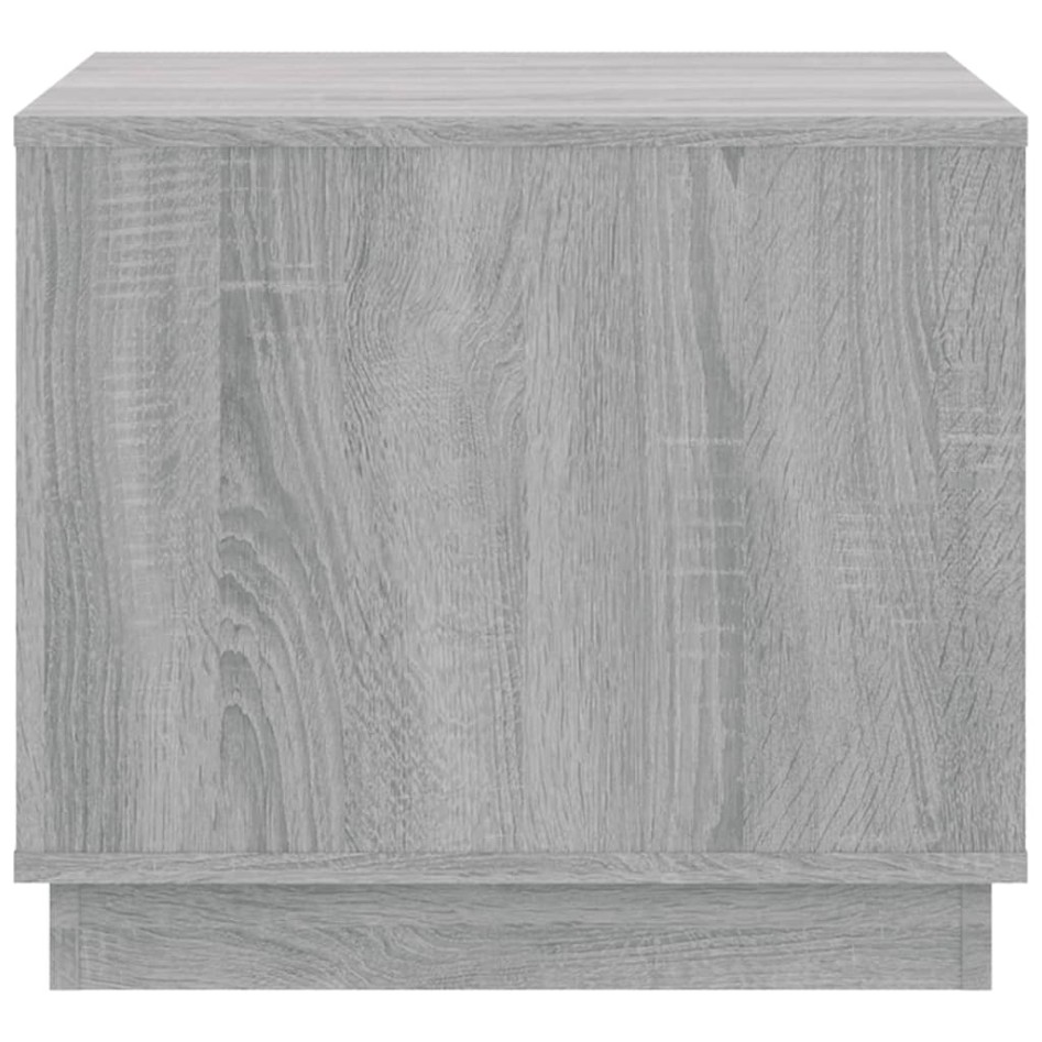 Mesa de centro madera contrachapada gris Sonoma 51x50x44