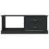 Mesa de centro madera contrachapada negro 90x50x35