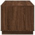 Mesa de centro madera contrachapada marrón roble 102x50x44